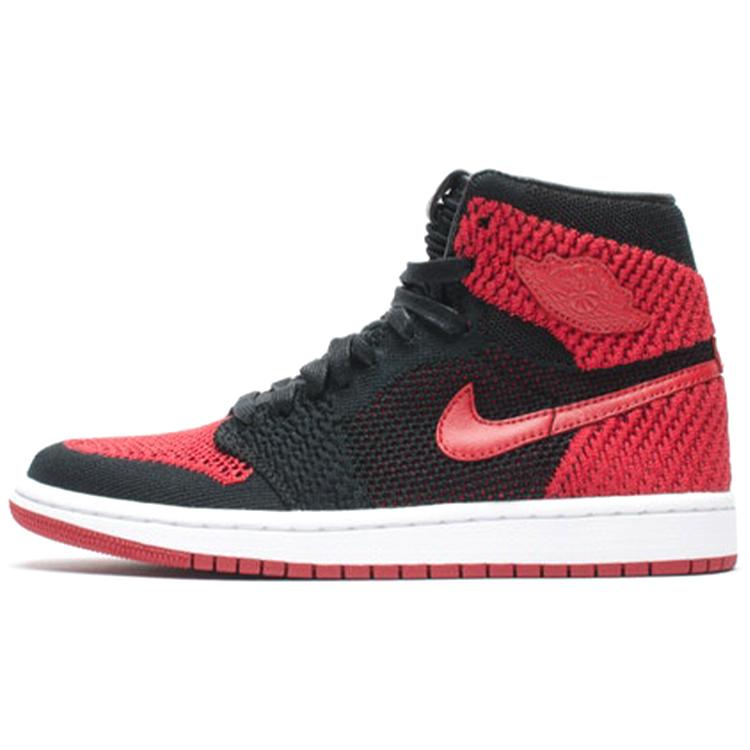 

Новые Jordan 1 Retro High Flyknit Bred GS 919702-001 38