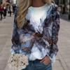 Winter Harajuku 3D Leopard Sequins Patterns Printing Sweatshirts Girls Fashion Cool Pullovers Women Streetwear Clothing Pullover