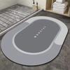 Absorbent Mat Absorbent Foot Mat Toilet Bathroom Non Slip Mat Absorbent Soft Mat Quick drying Rubber Carpet