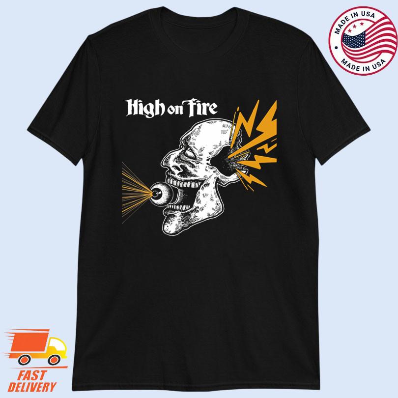 

Vintage High On Fire Band Poster Tshirt Size S To 5XL NZL138 Unisex T-Shirt 5XL різнокольоровий