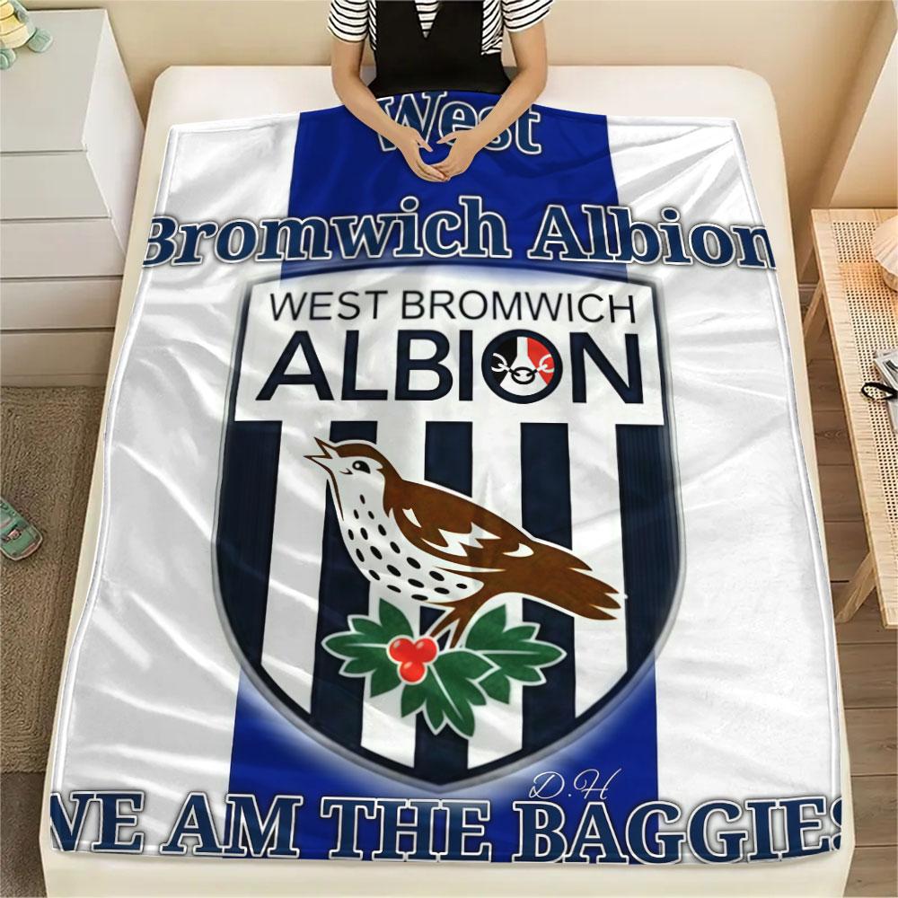 West Brom Blanket, High quality Comfortable for All Seasons, Home Decor, Warmth and Comfort
