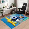 Tapete com Estampa de Alvin e os Esquilos para Cadeira de Escritório Sala de Estar Quarto Cozinha Decoração de Ambientes Presentes