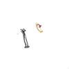Golfing Ballerina Resin Figurine Modern Golfer Dancer Sculpture Art Decoration for Golf Lover Friend