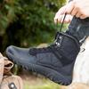 2024 New Outdoor Men's Shoes Field Training Hiking Boots Supply Large Size Shoes Foreign Trade Combat Shoes Men