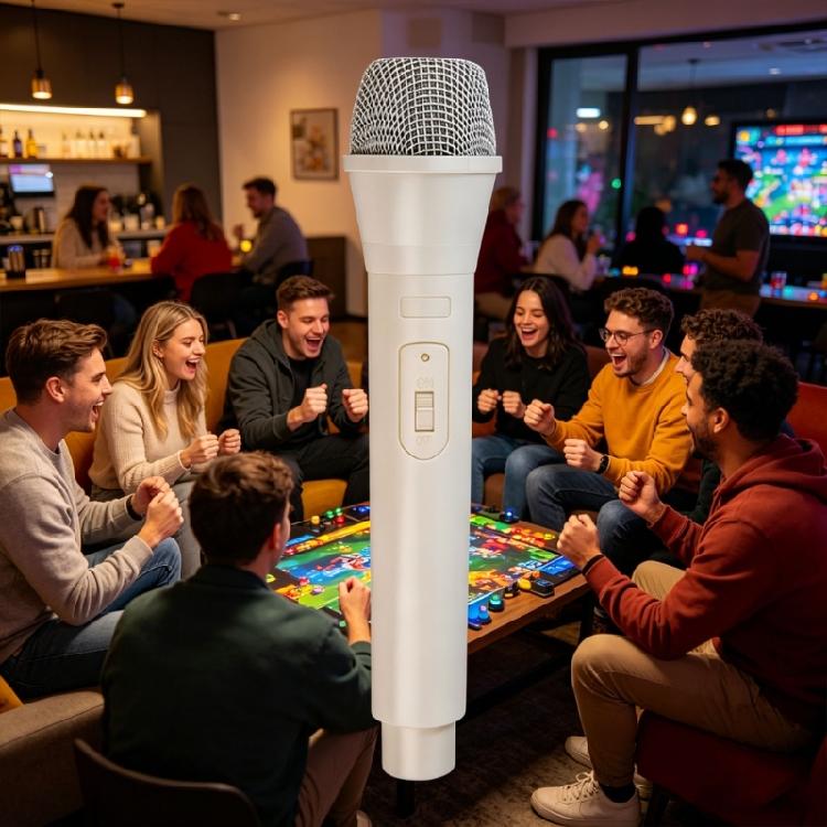 Portable Props Microphones Highly Simulated Fake Microphones for Stage Performances Photography Props