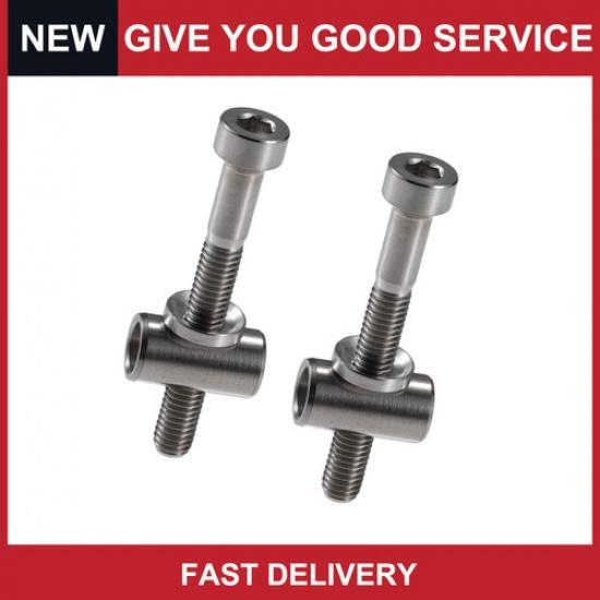 

2 Set M5x40mm Bike Bicycle Seatpost Clamp Tube Bolt Nut Washer