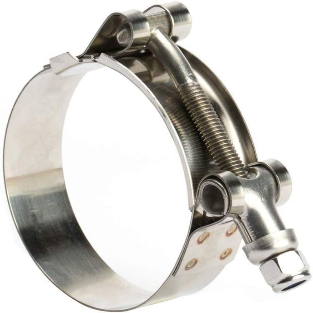Powerful Tube Clamps 304 Stainless Steel Exhaust Air Sealing New Pipe Clip