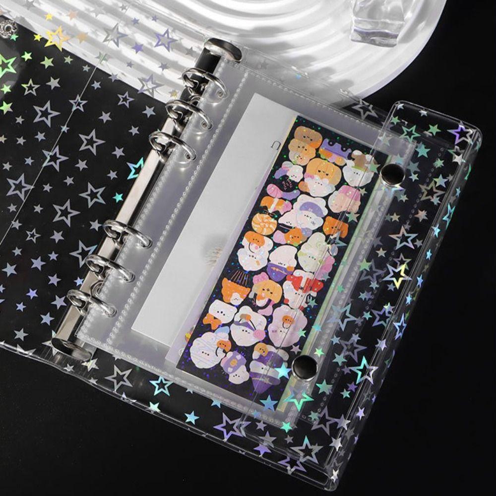 Inner Page Card Binder A6 Photocard Binder Sheets Transparent PP Acid Free Photo Album Refill Pages Multiple Pockets Sleeve