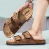 Beach Outdoor Sandals Fashion Shoes Classic Cork Suede Mules Men Slide With Arch Support Slippers For Women Mens Sandals