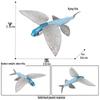 Marine Animal Simulation Model Figures: Shark, Dolphin, Hammerhead, Crab, Squid, Starfish for Kids' Education