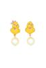 Chick Motif Earrings SAMA1527 XY [Anna Sui]