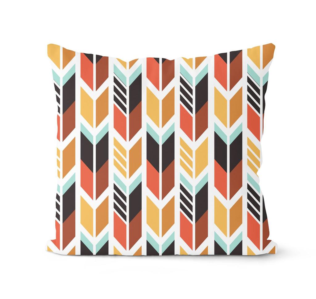 Vintage Abstract Geometric Home Style Pattern Cushion Cover Pillowcase Home Sofa Decor Pillowcase
