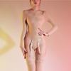 Sexy Women Garter High Cut Bodysuit Sheer See Through 5Dthin Shaper Tights Bandage Elastic Leotard Pajamas Maid Wear