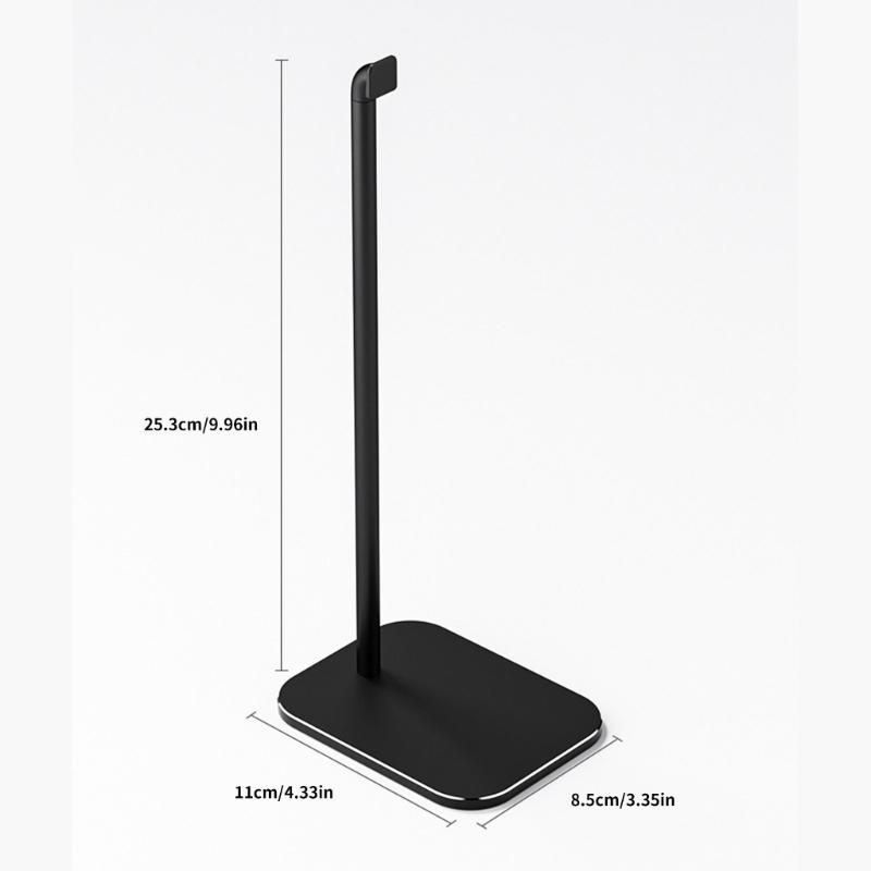 Headphone Stand for Pulse Headset Holder with Aluminum Supporting Rod Desktop Headphone Stand