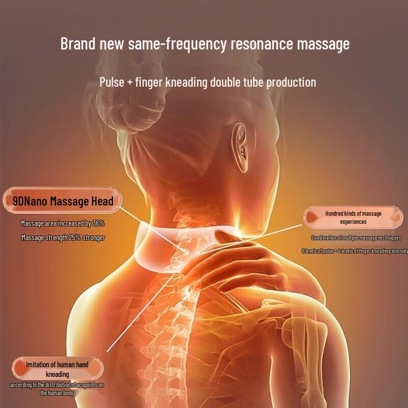 SKG G7Pro Portable Neck Massager with Hot Compress CN plug (adapter included)