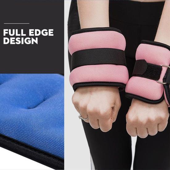 1 paio di sacchi di sabbia portanti regolabili e indossabili, con pesi, per uomini e donne, per danza, corsa, allenamento, caviglia, polso, braccialetto