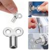2pcs Zinc Alloy Radiator Exhaust Valve Key 5×5mm Square Socket Radiator Accessory Heater Exhaust Key for Standard Heating Valves