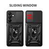 Camera Protect Case for Samsung S24 FE S24 Ultra S23 + S22 Plus Galaxy S21 FE S20 Plus Armor Hybrid Ring Cover