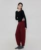 Debiweeo Leorin Harem Pants Devi-B0086-Burgundy
