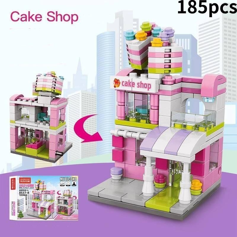 High-quality Abs Plastic Building Blocks Compatible With City Street Scene