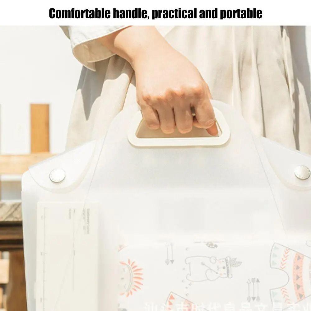 Portable Organization Protector Carrying Case Waterproof Document Folder  Office Supplies