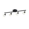 Adjustable 4-Head LED Ceiling Spotlight for Exhibition Halls