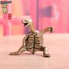 1 Stück Messing Mini Metall Schildkrötenform Kupfer Ornament Dekorative Handwerkskunst Glücksbringer Schreibtischornamente Langlebigkeitstier Schildkrötenfiguren