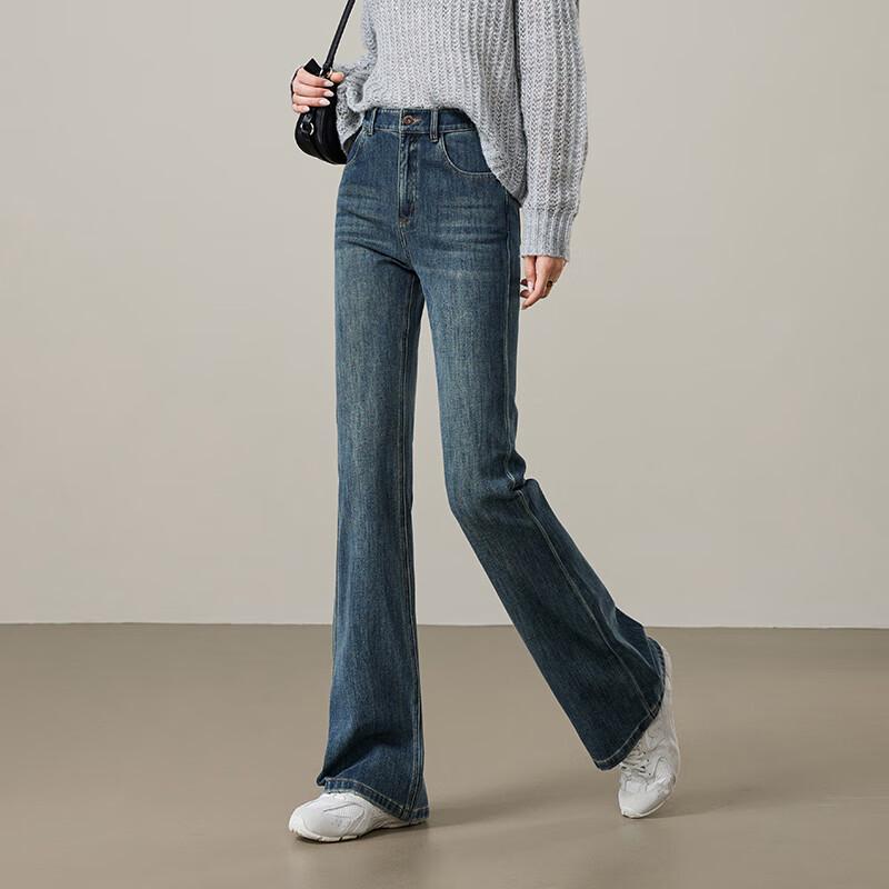 

Women s High-Stretch Flare Jeans 29