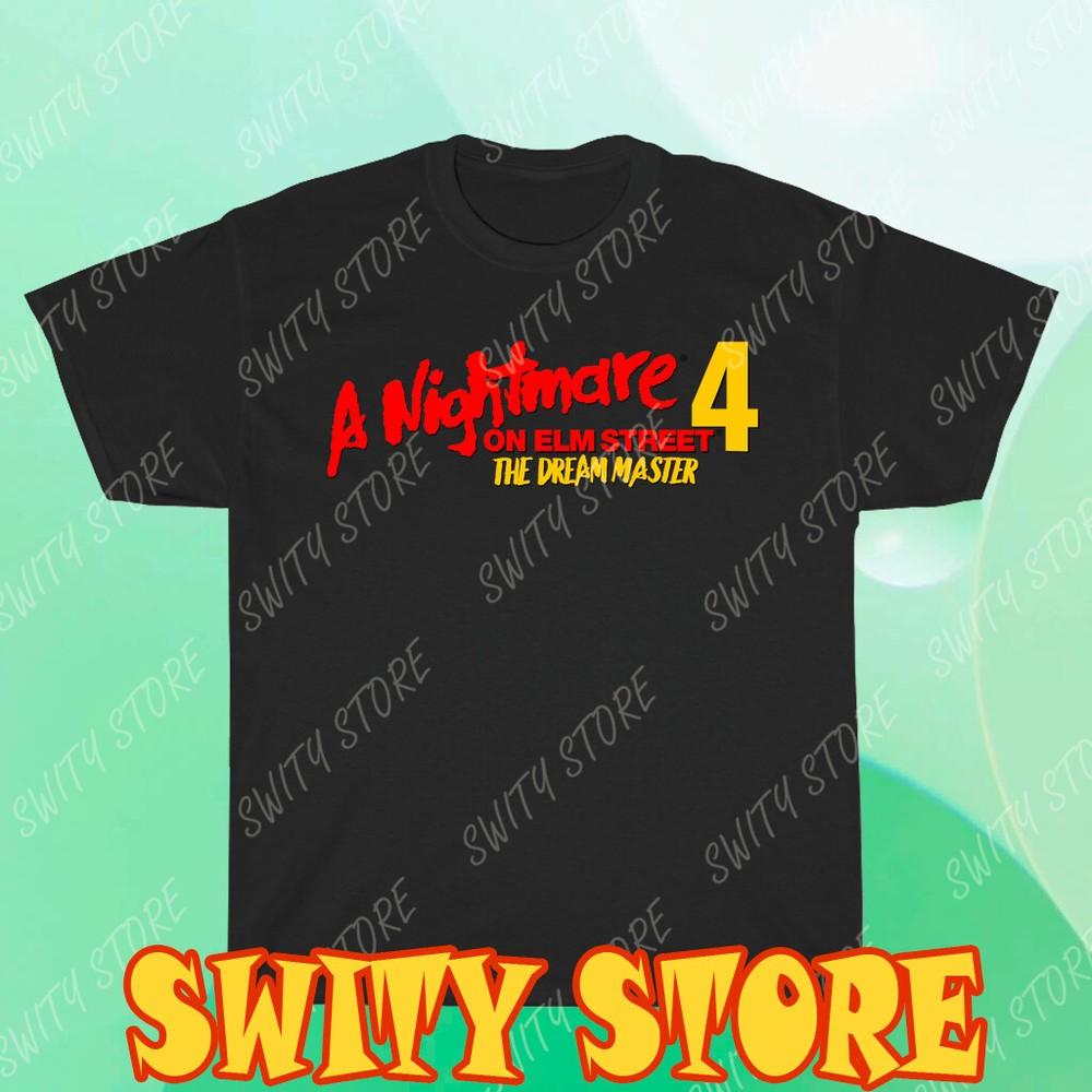

Nightmare on Elm Street Horror Movie Logo T-Shirt Funny Size S to 5XL 4XL