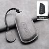 Leather Car Key Case Cover Fob for Volkswagen VW Polo Golf Passat Tiguan Beetle Caddy T5 Up Eos Skoda Seat Leon Altea Octavia