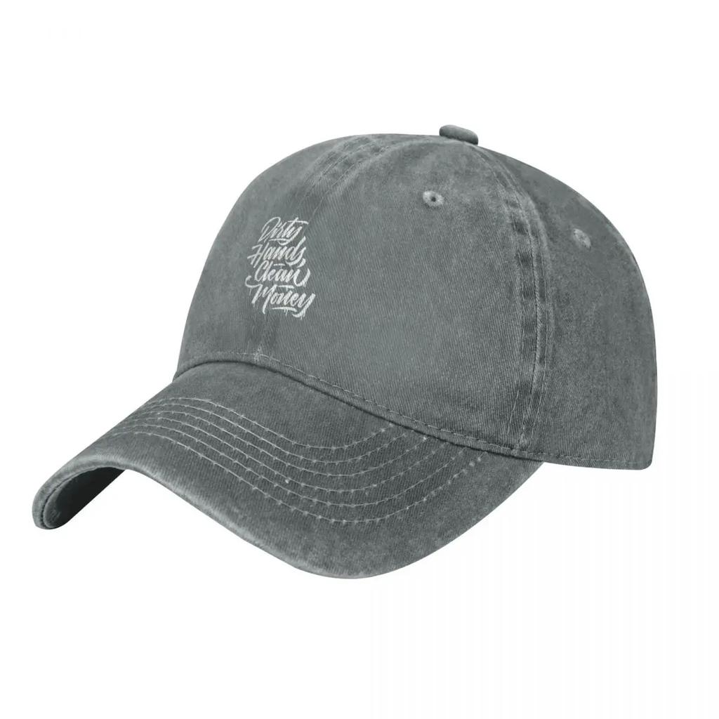 dirty hands clean money Baseball Cap dad hat Ball Cap designer cap Sunhat Womens Hats For The Sun Unisexs