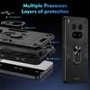 Military Grade Armor Case for Vivo X300 Ultra Protective Cover Shockproof Ring Stand Holder Fundas Coque