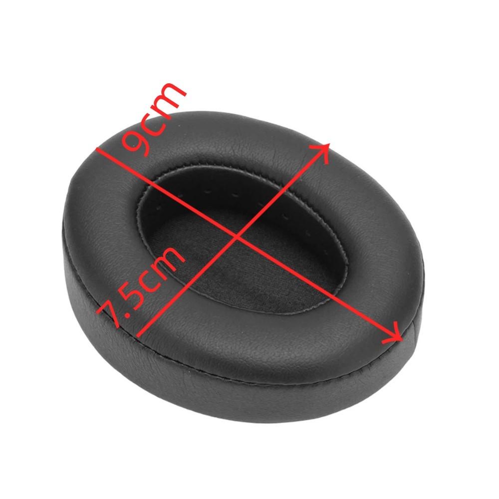 2PCS Leather Replacement Ear Pads Soft and Comfortable Ear Covers for Edifier W855BT Sound Equipment