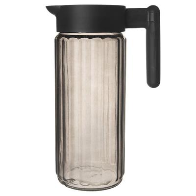 Glass Jug for Drinks, Water, Juice, Lemonade, with Lid, 1.5L