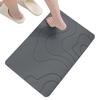 Shower Entrance Doormat Absorbent Stone Bath Mat Diatomite Stone Bath Pad Non-slip Bathroom Rug Quick Drying Bath tub Floor Mats