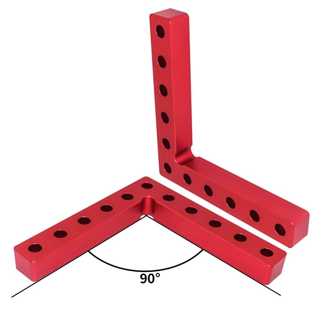 140mm Corner Clamps 90 Degree Positioning Auxiliary Fixture Panel Fixing Clip  for Woodworking