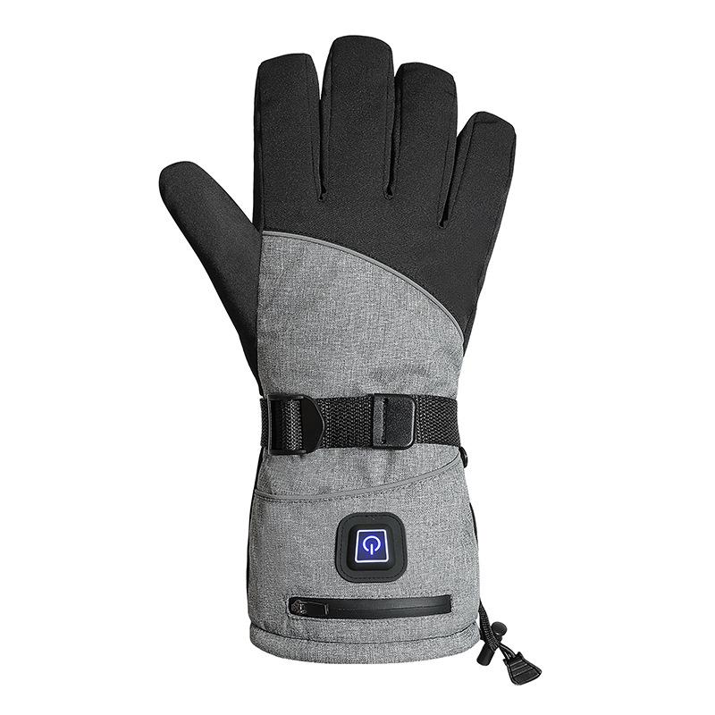 Smart Electric Heated Gloves with Large Battery for Winter Cycling and Skiing - Full Back and Finger Heating