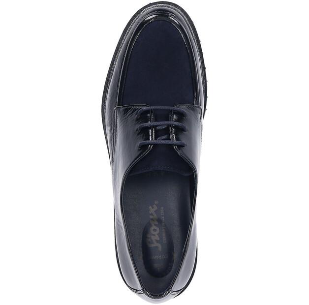 Женские полуботинки Sioux Meredith-749-h чёрные lackleder