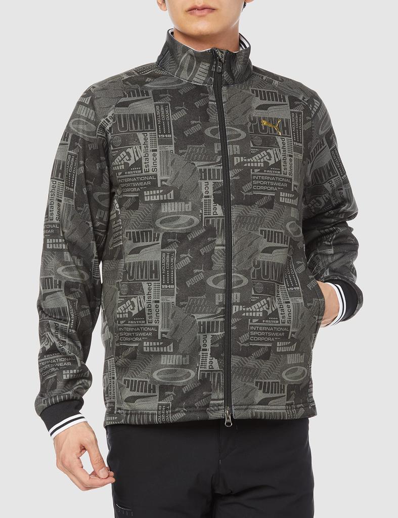 Outer Golf Archive 3Way Jacket Black M [PUMA] Men's