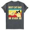 Best Cat Dad Ever Fathers Day Gift For Daddy Unisexs Present Birthday TShirts FD