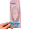 Diamond Frozen Princess Luminous Jewelry Set for Kids - Necklace and Bracelet Gift