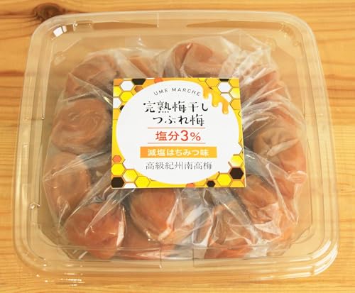Large Ripe Nanko plumElegant Sweetness Reduced Salt Honey Content 3Kishu Plum Premium Pickled Crushed Low Flavor 400g 400g1 Piece