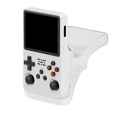 Für r36s Schutzhülle Transparent Handheld-Spielschale Schutzschalenabdeckung Weiche Konsole TP A7A8