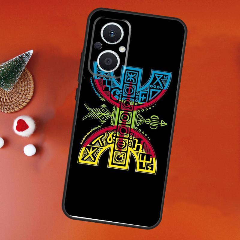 Amazigh Symbol Berber Academy Hülle Für OPPO Find X8 X6 X9 Pro OPPO Reno 7 8 Lite 10 11 12 13 14 Pro 11F 12F 13F 14F Cover