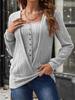 European & American Women's Fashion 2-Piece Button Sweater Knitwear for Autumn & Winter