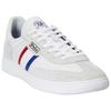 Polo Ralph Lauren Bedford Suede Round Toe Lace-Up Low-Top Sneakers Men Sneakers White 100048543