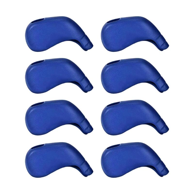 High Elastic Golf Iron Head Cover Thick Soft PU Golf Head Cover Replacement Headcover Protective Cover Protector