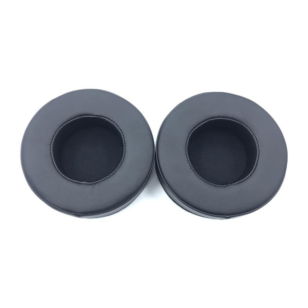 Compatible for 110mm Cushion Leather Ear Pads Noise Canceling Ear Pad Headband Earphone Pillow Case Soft Earpad Cushion 1 чёрный