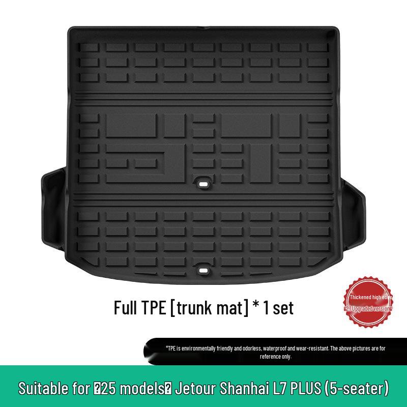 Maßgeschneiderte TPE-Boden- und Kofferraummatten für 25 Jetour Mountain & Sea L7 PLUS