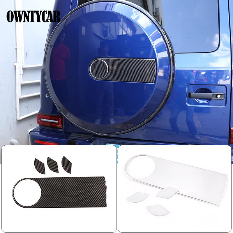 Samochodowa ABS Osłona Koła Zapasowego Ozdobna Osłona Do Mercedes Benz Klasa G W463 W464 G500 2004-2024 Akcesoria Samochodowe
